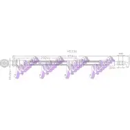 Тормозной шланг BROVEX-NELSON 51IN CQP H5390 V4DL9 Ford Ranger 4 (ER, EQ) Пикап 2.5 TD 4x4 109 л.с. 1999 – 2006