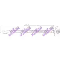 Тормозной шланг BROVEX-NELSON F1R2NF H5646 Toyota Corolla Verso (E120) 2 Минивэн 1.8 VVT i (ZZE122) 135 л.с. 2001 – 2004 0MSX0 7