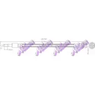 Тормозной шланг BROVEX-NELSON 3972291 6PNM MZT D4SGDM H5787
