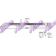 Тормозной шланг BROVEX-NELSON LQTX F 3972467 H6011Q 4WNFME