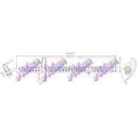 Тормозной шланг BROVEX-NELSON M30OTR 3972638 H6330Q WFQ 2DE