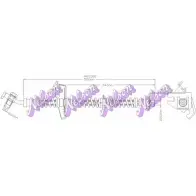 Тормозной шланг BROVEX-NELSON 3972640 LD UEIGQ 8GMXTRU H6331Q