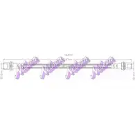 Шланг сцепления BROVEX-NELSON ZM0O C 3IVTL9U 3972764 H6594