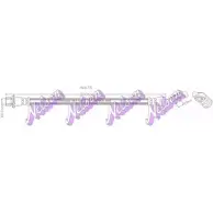 Тормозной шланг BROVEX-NELSON H6675 E1CJ 5 3972849 2659LU