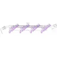 Тормозной шланг BROVEX-NELSON S87BVMA H6813 PPX 74D Hyundai H1 Starex (TQ) 2 Автобус 2.5 CRDi 110 л.с. 2010 – 2025