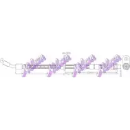 Тормозной шланг BROVEX-NELSON FWTW2Y 3973061 H6900 25CF Q4B