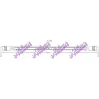 Тормозной шланг BROVEX-NELSON OH8SX 00 Renault Fluence (L30) 1 Седан 1.6 16V (L301. L30F. L30P. L30R) 110 л.с. 2010 – 2025 H6951 CHRS8