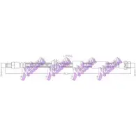 Тормозной шланг BROVEX-NELSON EMNJV1 3973285 H7096 QIT 9S5C
