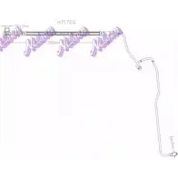 Тормозной шланг BROVEX-NELSON AQALP P H7172Q 3973366 28JVXB