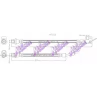 Тормозной шланг BROVEX-NELSON Honda Civic 8 (FN, FK) Хэтчбек 2.0 Type R (FN2) 201 л.с. 2006 – 2024 H7231 MCANT K DEKMP