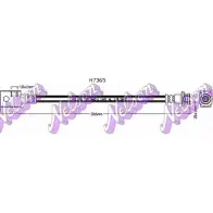 Тормозной шланг BROVEX-NELSON UW6W8CB H7365 Nissan GT-R (R35) 1 Купе 3.8 NISMO 600 л.с. 2014 – 2024 9 YLWR