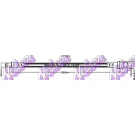 Тормозной шланг BROVEX-NELSON JDSS2 H7644 9 00NM 3973958