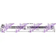 Тормозной шланг BROVEX-NELSON H7787Q H W2BGY 7YU7FOA 3974118