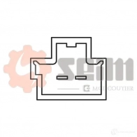 Датчик стоп сигнала, выключатель SEIM 2161235 ELWSO 1 3349808013872 cs157