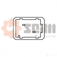 Датчик стоп сигнала, выключатель SEIM Z NXDH cs202 2161297 3349808017030 - Изображение 2