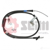 Трос ручника, стояночного тормоза