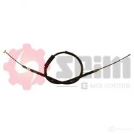 Трос ручника, стояночного тормоза SEIM 703320 Q5 UDQ Fiat Marea (185) 1 1996 – 2007 3349807033208