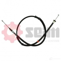 Трос ручника, стояночного тормоза SEIM 554105 QL HHAA Fiat Panda (169) 2 Хэтчбек 1.3 JTD Multijet 4x4 (169AxG1A. 169AxG2A) 75 л.с. 2010 – 2013 3349805541057