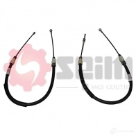 Трос ручника, стояночного тормоза SEIM Peugeot 607 804301 SE QQ2 3349808043015