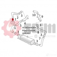Патрубок интеркулера SEIM 2160025 981583 IU46 4 3349809815833 - Изображение 7