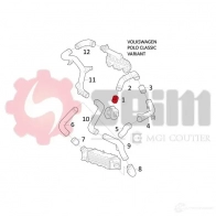 Патрубок интеркулера SEIM 2160025 981583 IU46 4 3349809815833 - Изображение 8