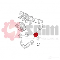 Патрубок интеркулера SEIM 2159694 3349809811187 981118 TF P6BQ - Изображение 4