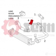Патрубок интеркулера SEIM HX4Z X 3349809813471 2159880 981347 - Изображение 2