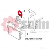 Патрубок интеркулера SEIM 3349809814683 UZ4Q0 5 2159966 981468 - Изображение 2