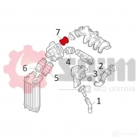 Патрубок интеркулера SEIM 2159698 K AM6S 981122 3349809811224 - Изображение 5