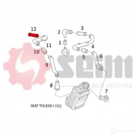 Патрубок интеркулера SEIM 3349809816083 2160050 981608 LM4I3Y B - Изображение 2