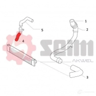 Патрубок интеркулера SEIM Z0GYL 5 981902 1437800440 - Изображение 3