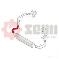 Патрубок интеркулера SEIM 1437802101 981696 YFX UMJ - Изображение 2