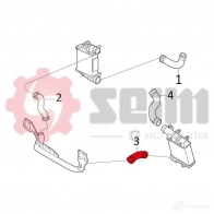 Патрубок интеркулера SEIM 634 M1Q 3349809810678 2159643 981067 - Изображение 6