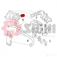 Патрубок интеркулера SEIM 981137 SM 0IE7R 2159713 3349809811378 - Изображение 2