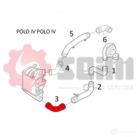 Патрубок интеркулера SEIM 2160045 981603 L MTF8MA 3349809816038 - Изображение 4