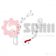Патрубок интеркулера SEIM 2160045 981603 L MTF8MA 3349809816038 - Изображение 5