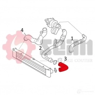 Патрубок интеркулера SEIM 3349809811651 981165 ZX6 RU 2159741 - Изображение 3