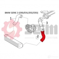 Патрубок интеркулера SEIM 2159673 3349809810975 981097 NZSI 0W5 - Изображение 2