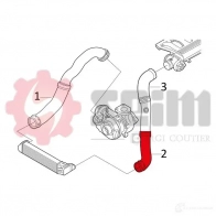 Патрубок интеркулера SEIM KBDK0 VF 2159674 3349809810982 981098 - Изображение 2