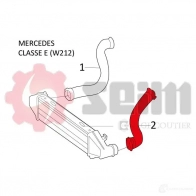 Патрубок интеркулера SEIM 3349809813938 2159907 5R8U KTO 981393 - Изображение 3