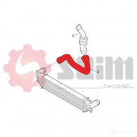 Патрубок интеркулера SEIM 981760 8 OG42 1437802673 - Изображение 2