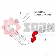 Патрубок интеркулера SEIM RSB 47I 2159910 3349809813969 981396 - Изображение 2