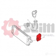 Патрубок интеркулера SEIM 1437802637 981842 GR4 PB - Изображение 2