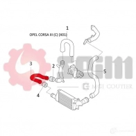 Патрубок интеркулера SEIM F YZL4D 2159973 981475 3349809814751 - Изображение 2