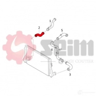 Патрубок интеркулера SEIM 5 CPZ50 3349809810296 981029 2159606 - Изображение 3