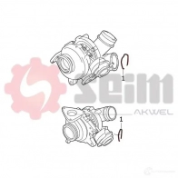 Патрубок интеркулера SEIM B7 PU90G 1437802324 981938 - Изображение 4