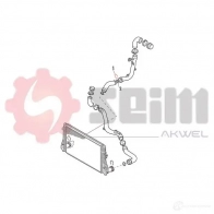 Патрубок интеркулера SEIM 981940 7QI 40GA 1437801791 - Изображение 4