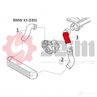 Патрубок интеркулера SEIM 981112 3349809811125 SKW EQU 2159688 - Изображение 2