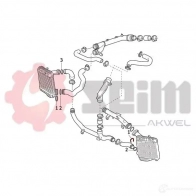 Патрубок интеркулера SEIM R6ZM W1 1437802319 981959 - Изображение 5