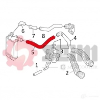 Патрубок интеркулера SEIM GBUZ C06 3349809811576 981157 2159733 - Изображение 2